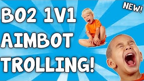 Black Ops 2 1v1 Aimbot Trolling! "Kid Gets Deranked!" (Mod Trolling Squeakers!)