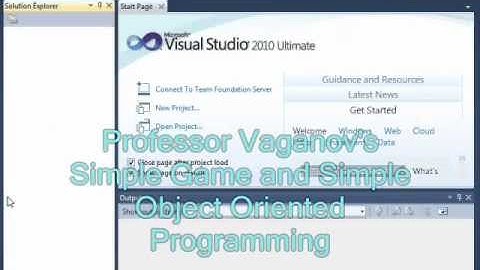 Simple Game and OOP - Part 1
