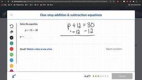 Solving one step equations addition and subtraction answer key