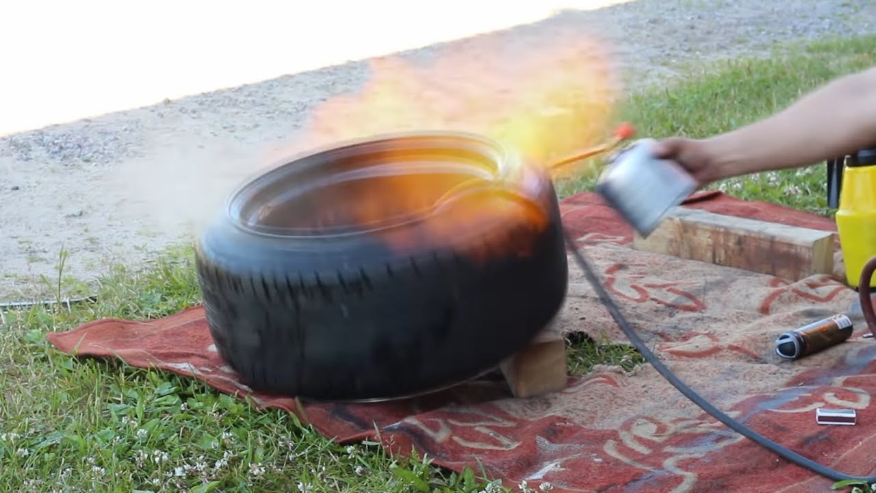 How to mount tires by hand