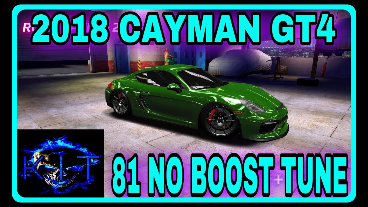 RUSH RACING 2.⚡️ 2018 CAYMAN GT4 ⚡️81 NO BOOST TUNE…. Thanks for watching 👍