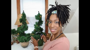 DIY Topiaries 2 Topiaries 1 garland! Quick Tutorial VIDEO 1