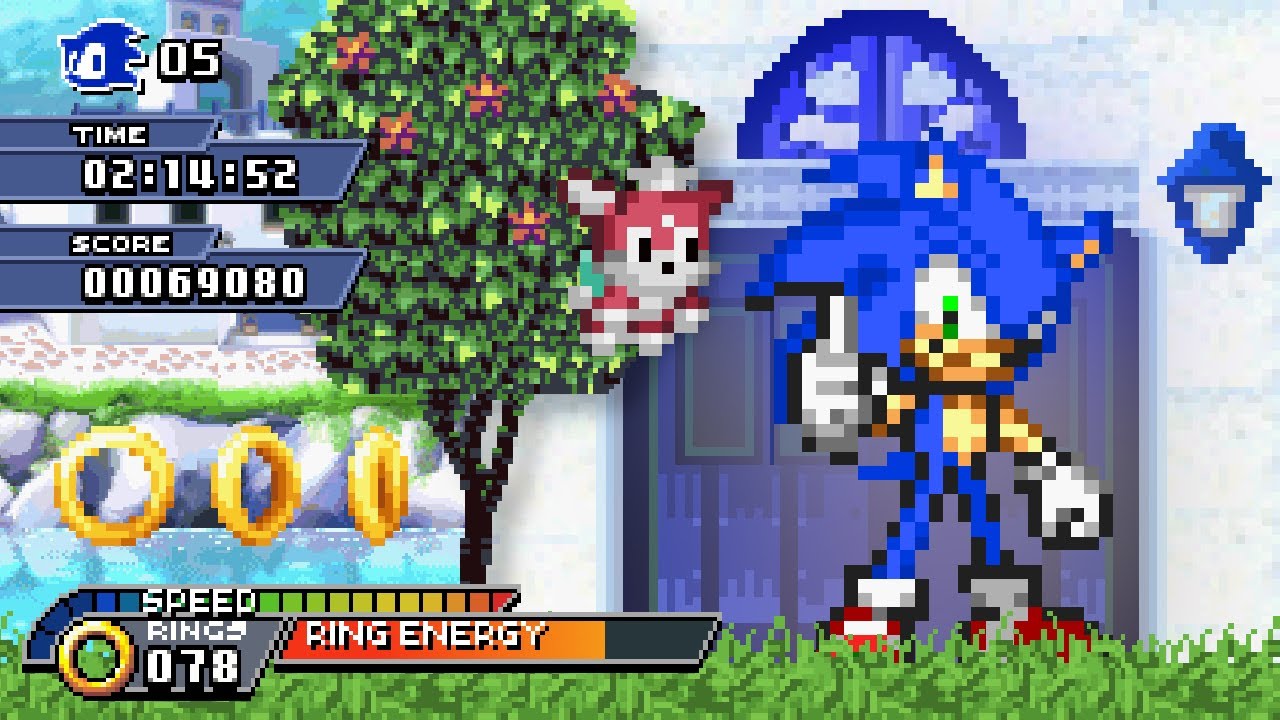 A 2D Remake of Sonic Colors 