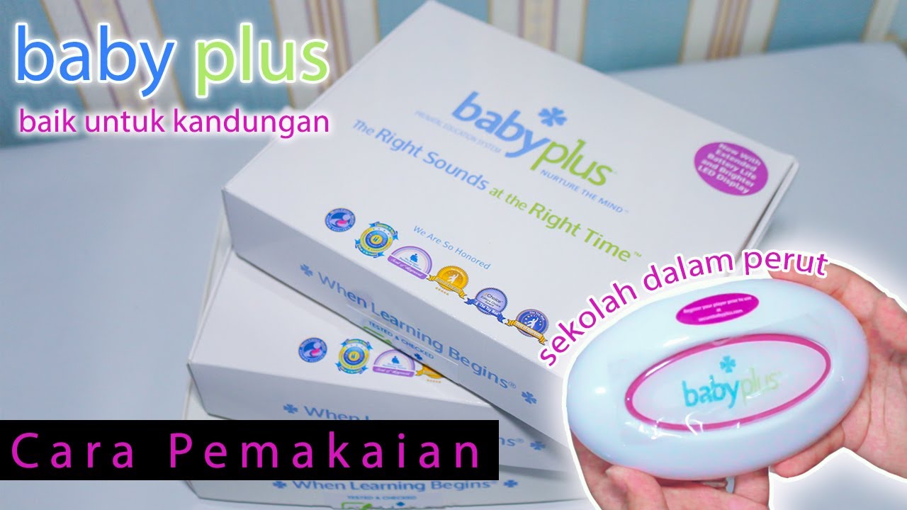 Cara Pemakaian Baby Plus Prenental Education System khusus ibu ibu