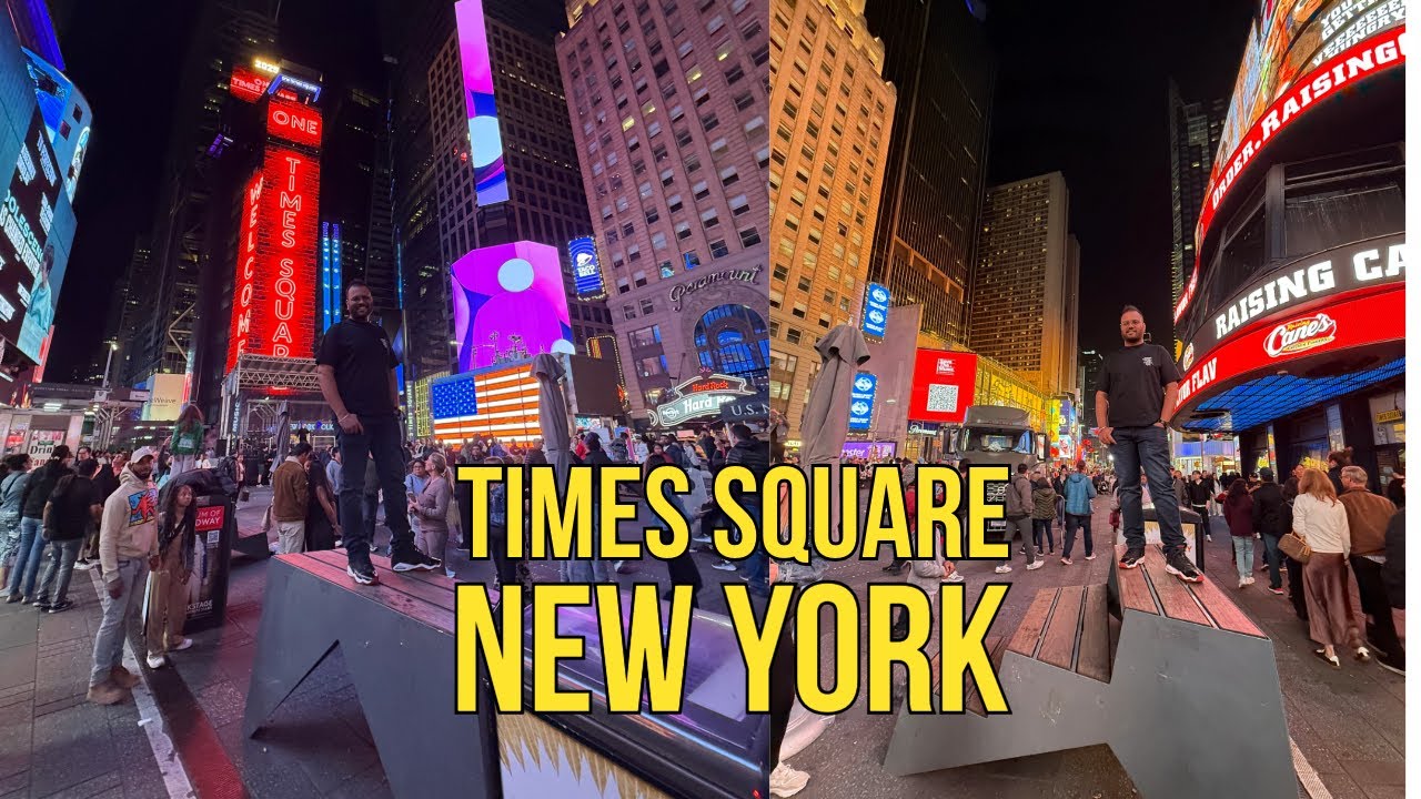 Exploring Times Square, New York 🗽 | The Heart of the City That Never ...