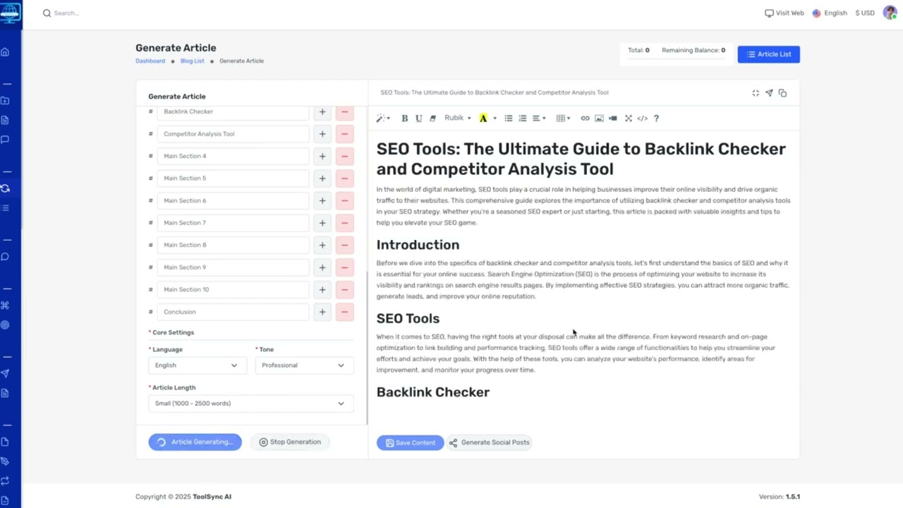 ToolSync AI Review & Demo - ToolSync AI System By Rudy Rudra