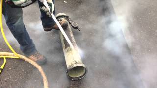 Dry Ice Blasting Asphalt