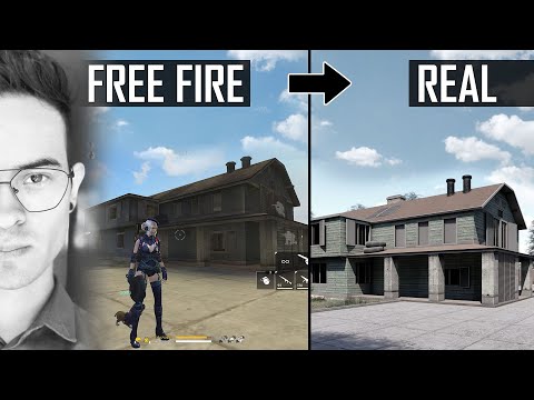 Arquitecto hace FREE FIRE VERSIÓN REAL - IMPRESIONANTE • Professionals Play