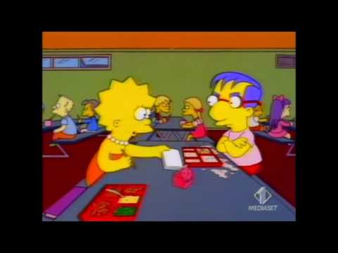 Video: Milhouse ha una cotta per Lisa?