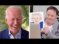 Joe Biden Surprises Artist & Big Biden Supporter, Rick with a Phone Call