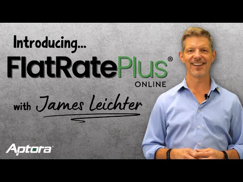 Introducing the FlatRateSoftware.com Website! (with James Leichter) - video from Aptora