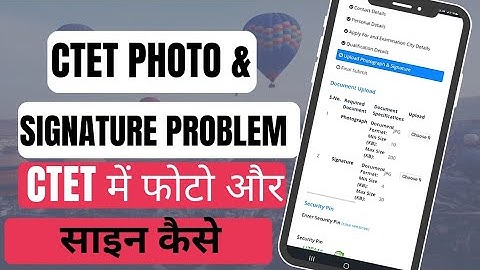 ctet form me photo kaise upload kare 2024 | CTET,photo and signature upload problem  seated last