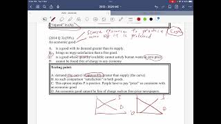 Econ 2014 MC Q1, Q3, Q6 and Q12
