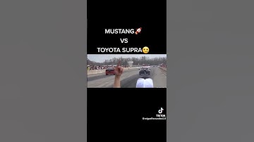Mustang vs Supra #mustang #supra