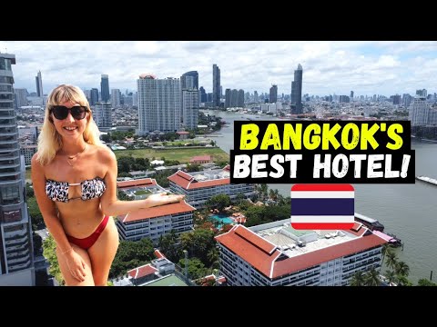 Inside BANGKOK’S Best Hotel! $500 per night (Anantara Riverside)