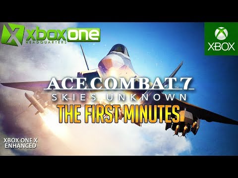 [4K] Ace Combat 7: Σκιές Άγνωστο Xbox One X Gameplay - Τα πρώτα λεπτά σε Ultra HD