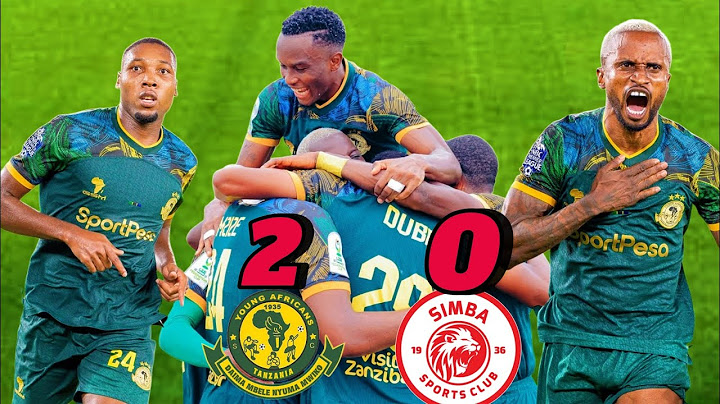 Yanga sc vs Simba sc (2-0) Highlights, Angalia magoli yote ya Yanga sc hapa