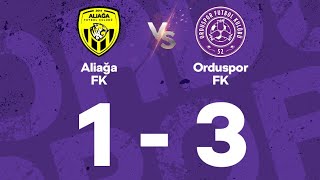 Aliağa FK 1-3 52 Orduspor | GENİŞ ÖZET |  PLAY-OFF