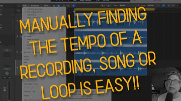 Finding The Tempo of a Recording, Song or Loop in Logic Pro 11.2.2 is EASY!! [tutorial]