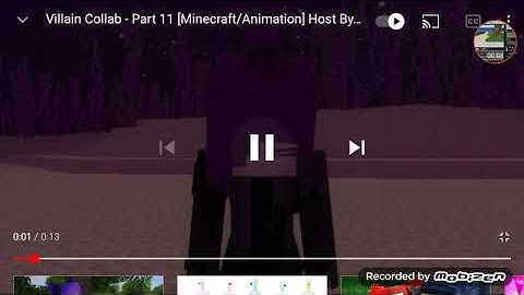 Villain Collab part #1 minecreft animation host by Violet ende animetions