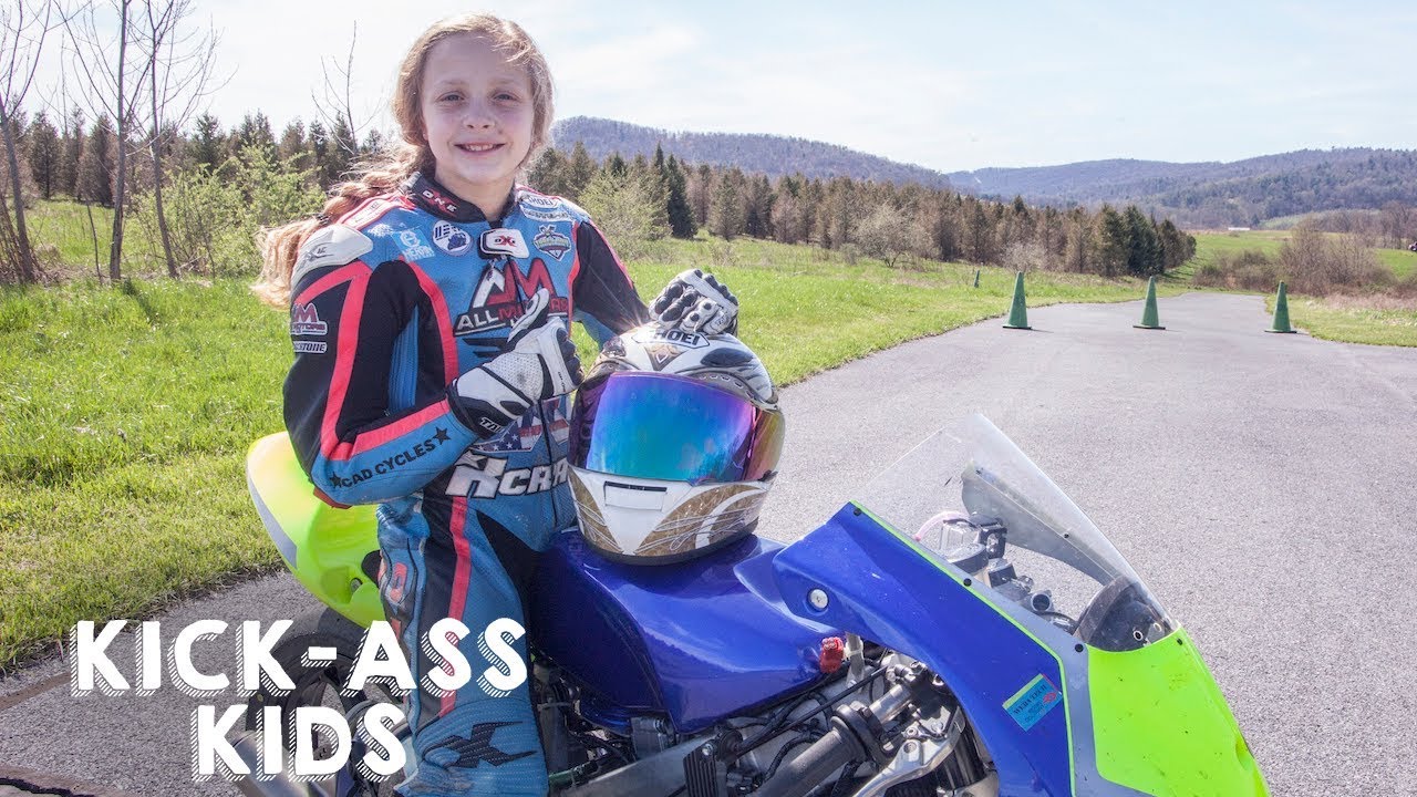 Download 10-Year-Old Motorcyclist Racing The Pros | KICK-ASS KIDS