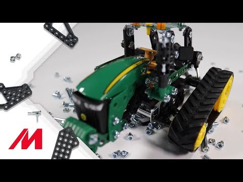 meccano john deere excavator