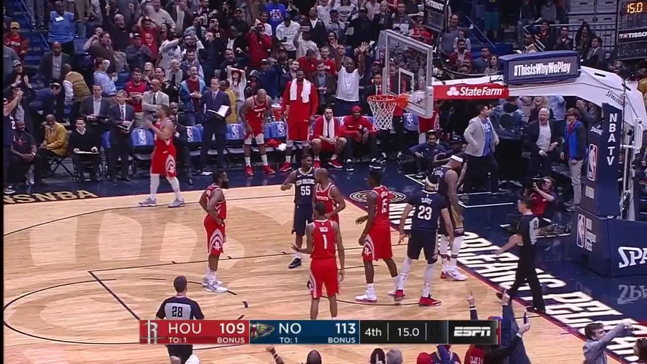 lonzo ball injury DeMarcus Cousins vs. Houston Rockets - 1/26/18