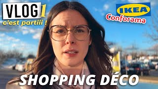 VLOG DÉCO épisode 1 • Shopping, on cherche le canapé !