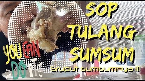 Akhirnya ! SOP SUMSUM TULANG SAPI khas Banjarmasin, rasanya nampol abiz | #marsprojectzVlog