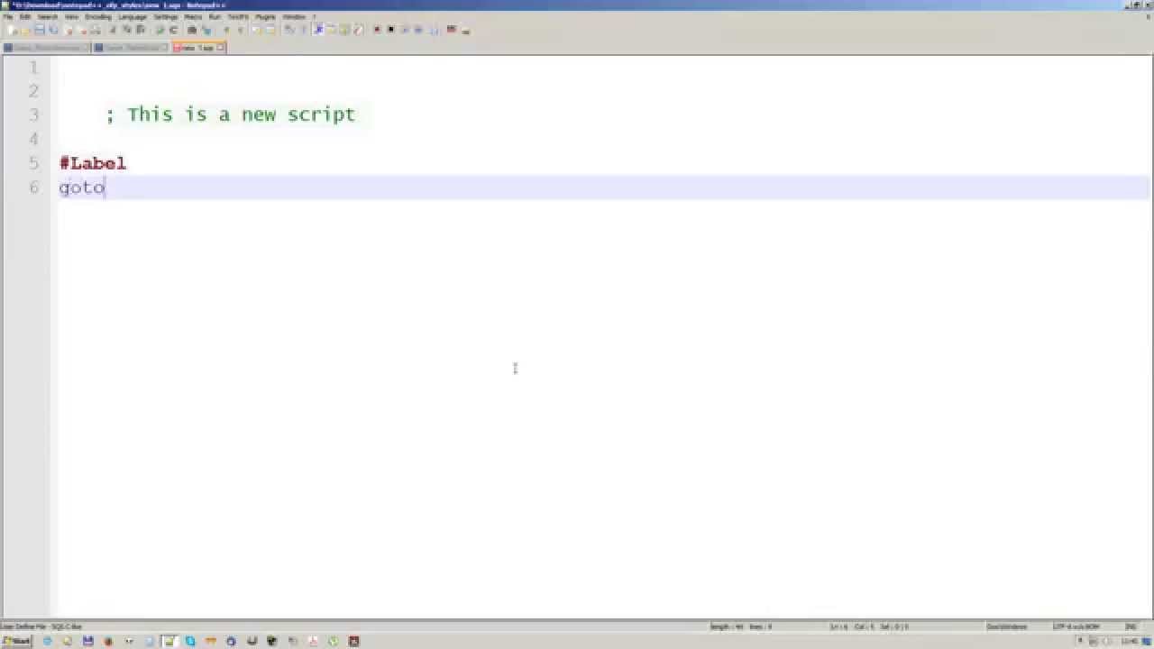OFP Scripts Syntax Highlighting in Notepad++ - YouTube