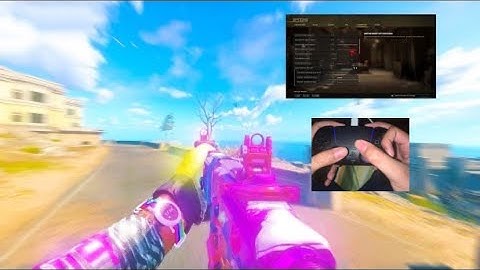 BEST CONSOLE Warzone Controller SETTINGS Movement + BEST Warzone Controller Movement + PS5 Handcam