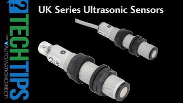 Micro Detectors Ultrasonic Sensors UK Series from AutomationDirect