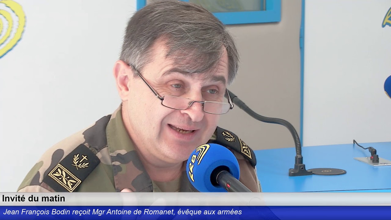 Mgr Antoine de Romanet, évêque aux armées en visite pour la 1ère fois en Nouvelle Calédonie
