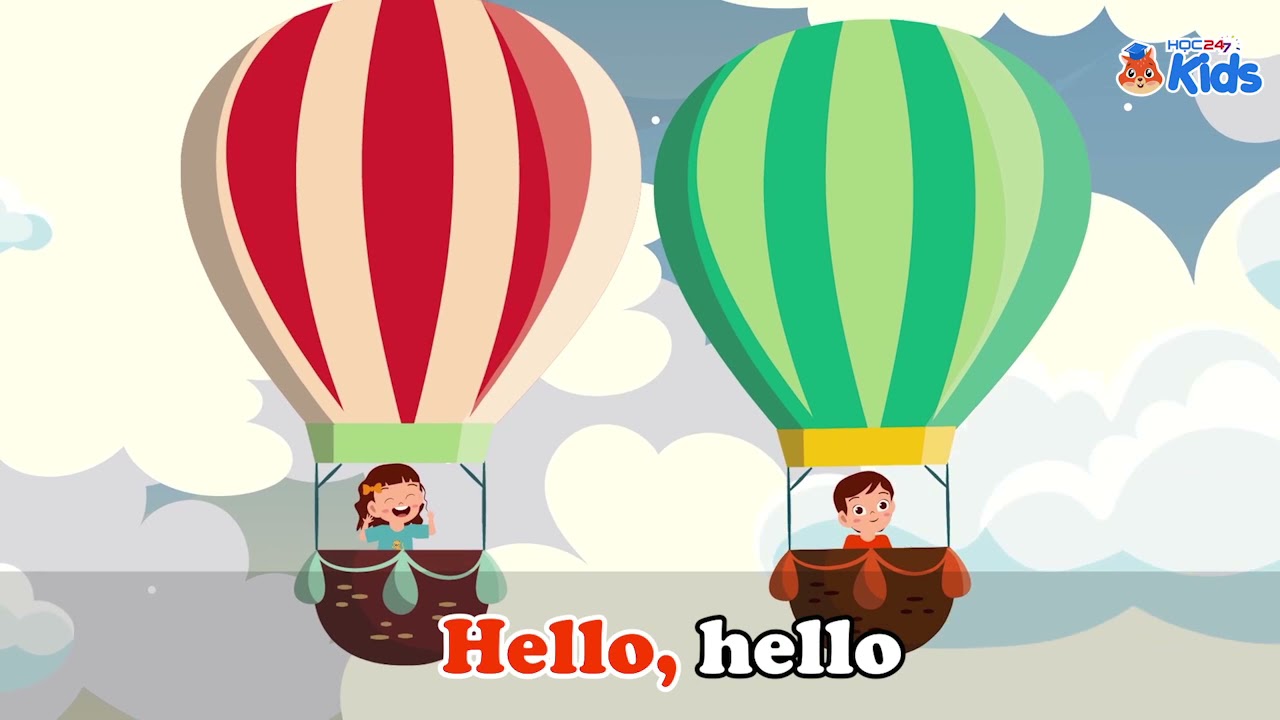 Unit Starter: Hello Song -  Tiếng Anh lớp 1 - Family & Friends 1 | HOC247 Kids - youtube