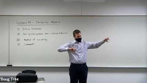 The Similarity Method I (ChEn 533, Lec 27)