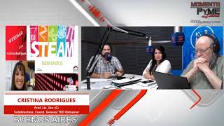 Entrevista. Educación en pandemia. Prof  Lic Cristina Rodrigues en Radio Formosa.