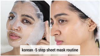 How to Correctly Use Sheet Masks Like Koreans | Superwowstyle Prachi