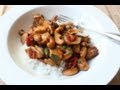 Cashew Chicken - Leftover Chicken with Cashews in Spicy, Sweet & Sour Sauce
