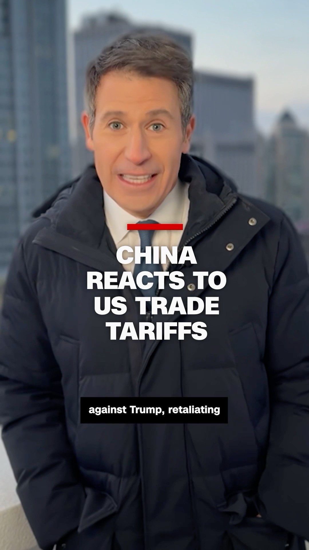 China reacts to US trade tariffs