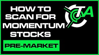 Thinkorswim Pre-Market Gap Scan | How to Scan and Find Stock PreMarket (2019)