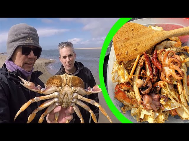 Catching and Cook Dungeness Crab 