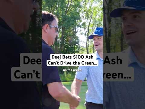 Deej knows the course too well 😭 #golf #golfer #youtubegolf #dad #bet