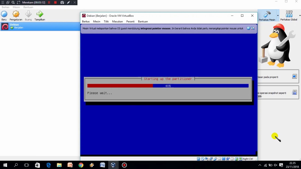1 Cara Install Debian di Virtualbox - YouTube