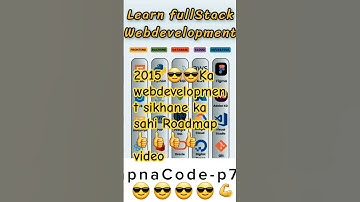 Complete 💪😎fullStack Development  Roadmap 2025 #shorts #coding  #web development #fullstack