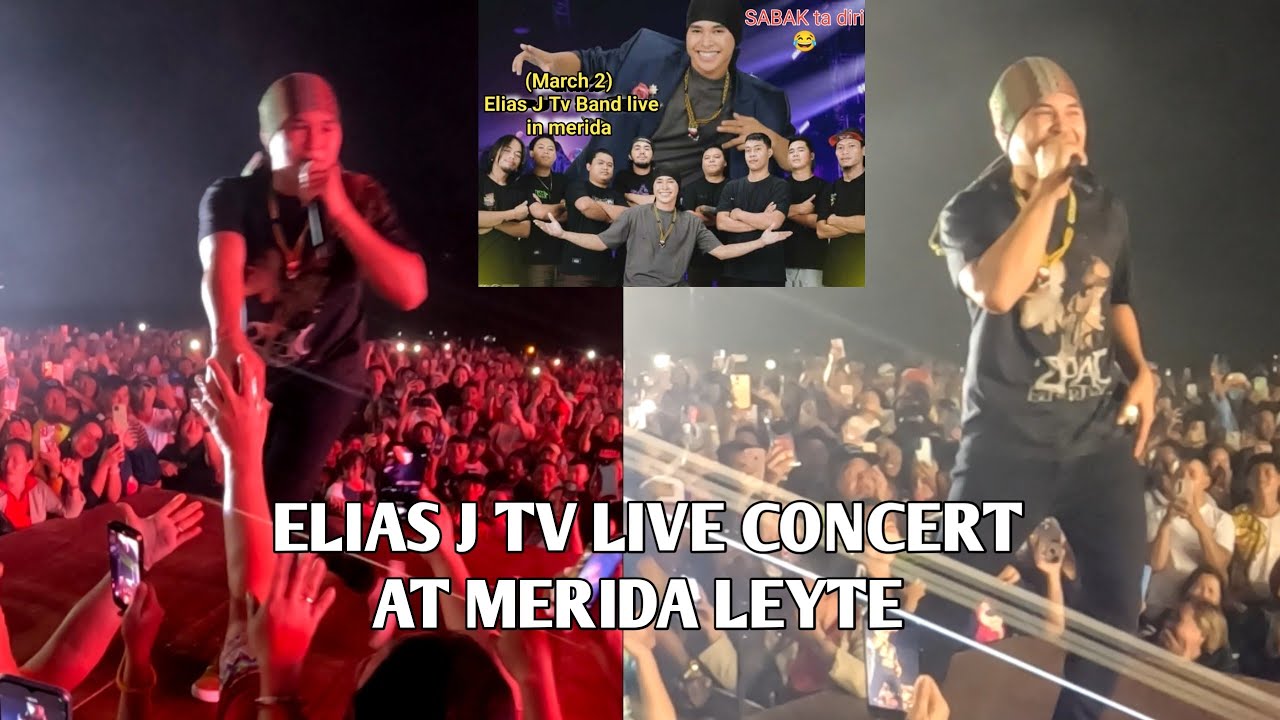 Elias J TV and Elias J Tv band live concert sa Merida leyte #concert #eliasjtvviral #eliasjtv 