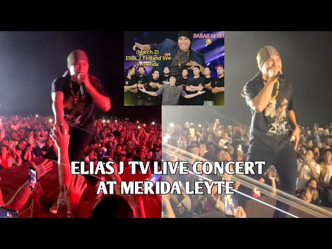 Elias J TV and Elias J Tv band live concert sa Merida leyte #concert #eliasjtvviral #eliasjtv
