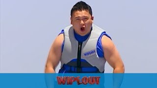 Go Go Dancer Takes on The Wipeout Course!