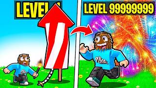 I Made The Biggest Fireworks In Roblox!