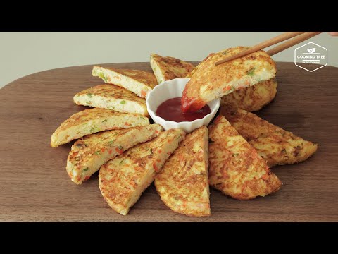Crab stick Rice <strong>Pancake</strong> <strong>Recipe</strong>|Cooking tree