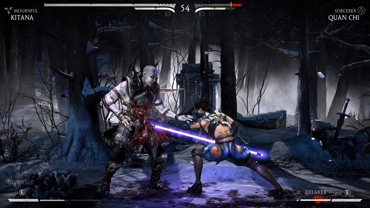 Kitana vs Quan Chi - Mortal Kombat X